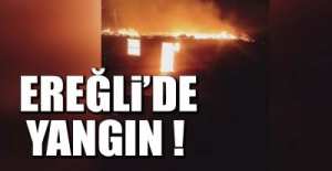 SOBADAN SIÇRAYAN KIVILCIM EVİ YAKTI !