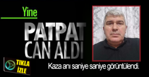 YİNE PATPAT KAZASI ; 1 ÖLÜ