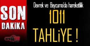 ZONGULDAK\'TA CEZAEVİNDEN TAHLİYELER BAŞLADI