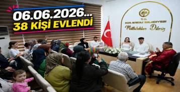 38 ÇİFT O TARİHİ BEKLEDİ !