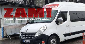 BİR ZAMDA EREĞLİ -ZONGULDAK ULAŞIMINA !