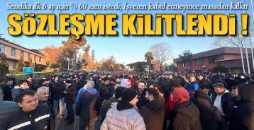 ERDEMİR\'DE SÖZLEŞME GÖRÜŞMELERİ TIKANDI !