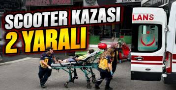 EREĞLİ\'DEKİ KAZADA 2 ÇOCUK YARALANDI \'