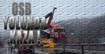 EREĞLİ OSB YOLUNDA KAZA VAR !