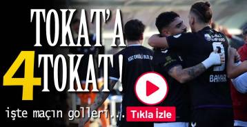 İŞTE EREĞLİ -TOKAT MAÇININ  GOLLERİ