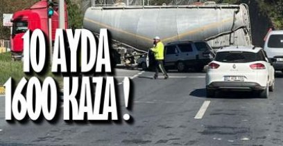 10 AYDA 12 KİŞİ HAYATINI KAYBETTİ