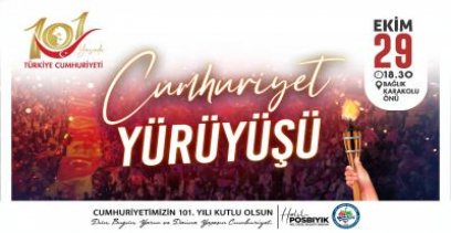 CUMHURİYET YÜRÜYÜŞÜNE DAVET