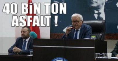 EREĞLİ BELEDİYESİ ASFALT DÖKECEK !