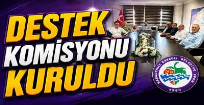 EREĞLİ BELEDİYESPOR İÇİN DESTEK KOMİSYONU KURULDU