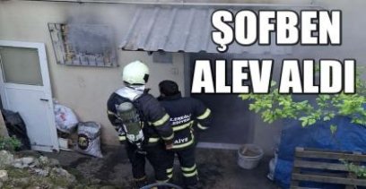 EREĞLİ\'DE YANGIN; ANNE VE KIZI HASTANEYE KALDIRILDI