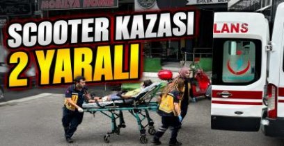 EREĞLİ\'DEKİ KAZADA 2 ÇOCUK YARALANDI \'