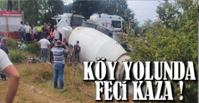 EREĞLİ'DEKİ KAZADA ÖLÜ VE YARALILAR VAR !