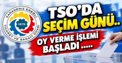 EREĞLİ TSO\'DA SEÇİM GÜNÜ, OY VERME İŞLEMİ BAŞLADI