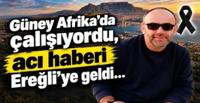 GÜNEY AFRİKA\'DA İŞ KAZASI GEÇİRDİ ..