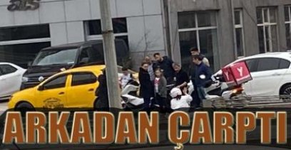 MOTOSİKLET SÜRÜCÜSÜ YARALANDI