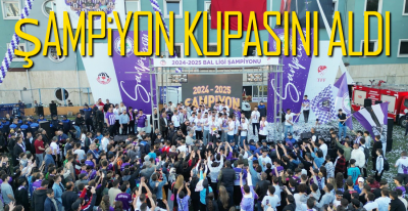 ŞAMPİYONLUK KUTLAMALARI YAPILDI
