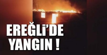 SOBADAN SIÇRAYAN KIVILCIM EVİ YAKTI !