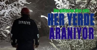 TÜM EKİPLER SEFERBER OLDU !