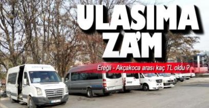 ÜCRET TARİFESİ GÜNCELLENDİ !